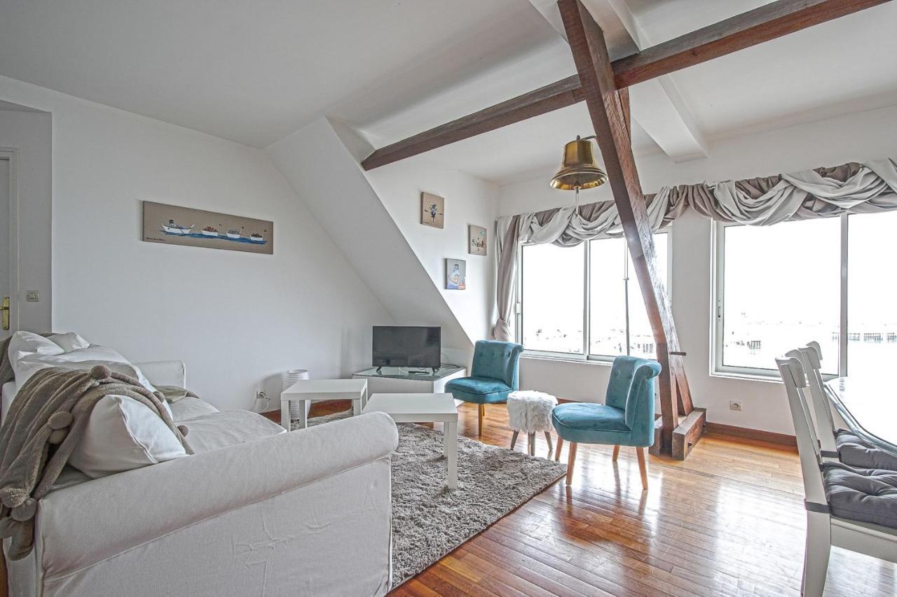 Cote Cottage Apt 3 Chambres Bien Equipee Vue Imprenable Sur Port Et Mer Etreham Exterior foto